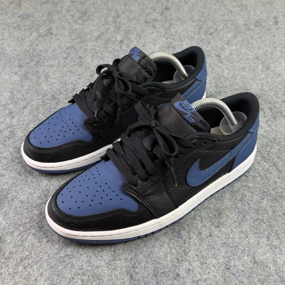 Nike Air Jordan 1 Retro Low OG Mystic Navy Black White CZ0790-041 Mens 8.5